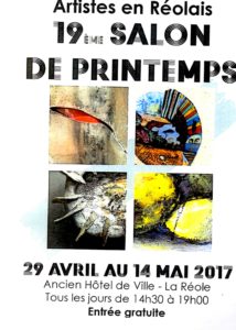Artistes en réolais 2017