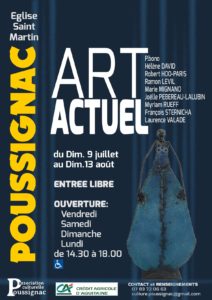 2017 ART ACTUEL affiche