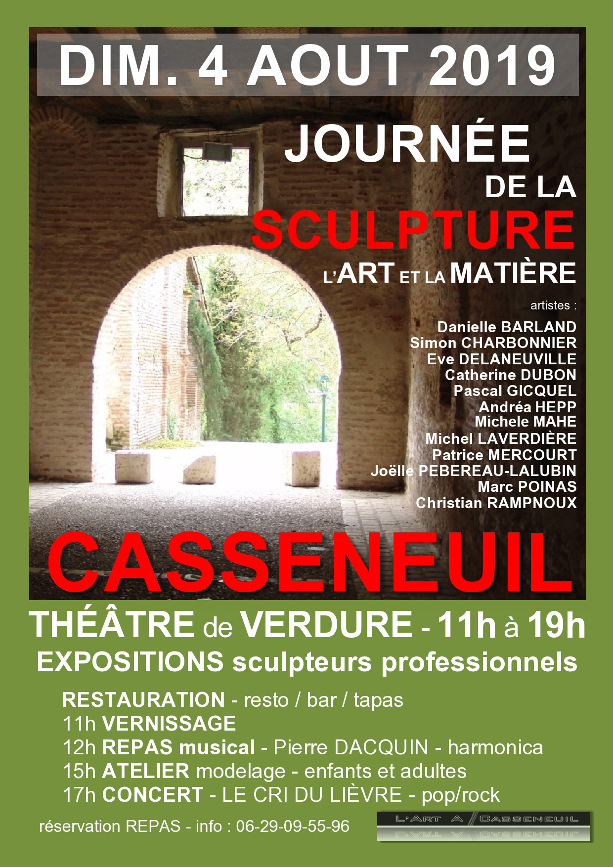 sculpture artistes affiche (1)