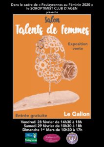 AFFICHE salon talents de femmes