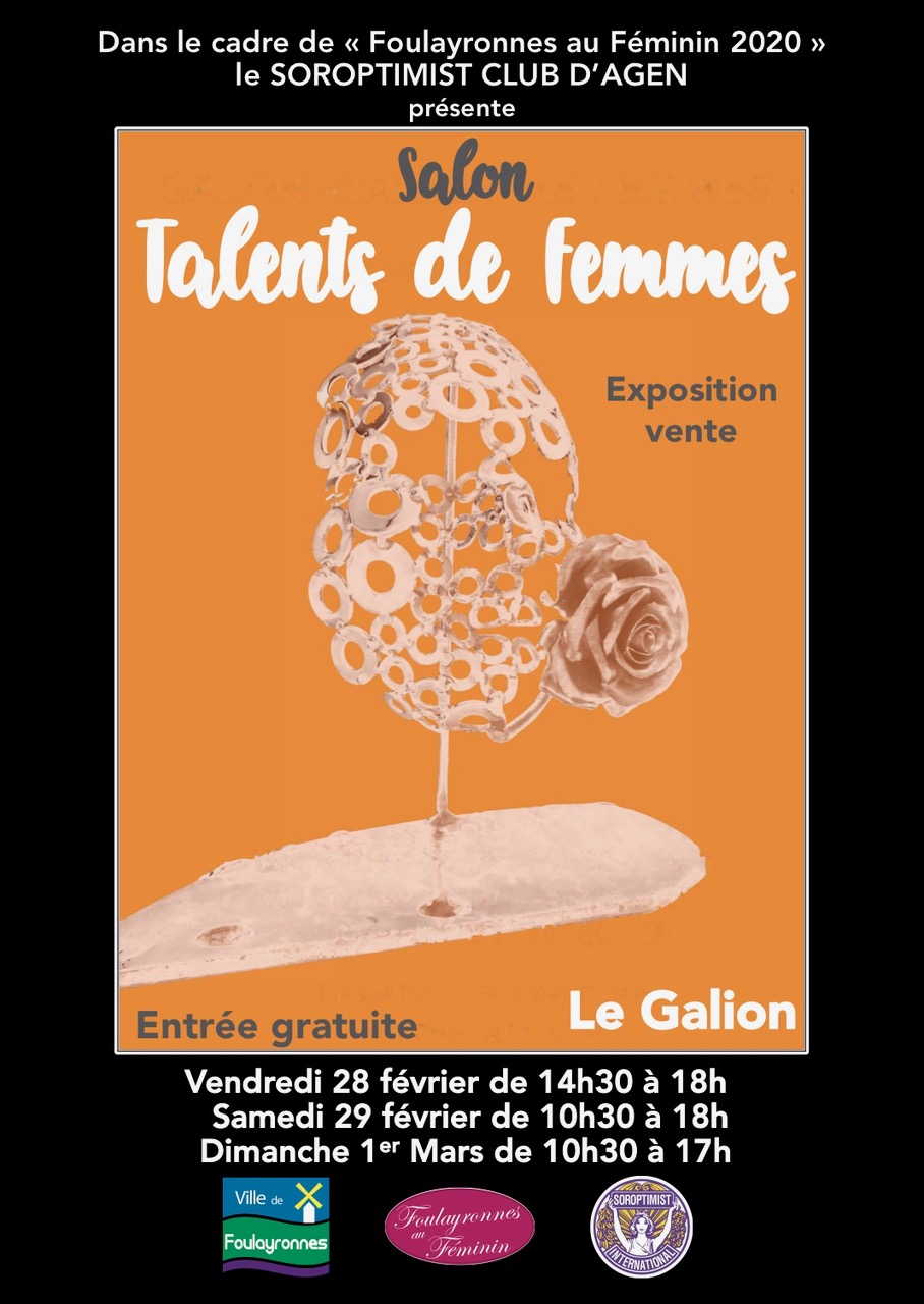 AFFICHE salon talents de femmes