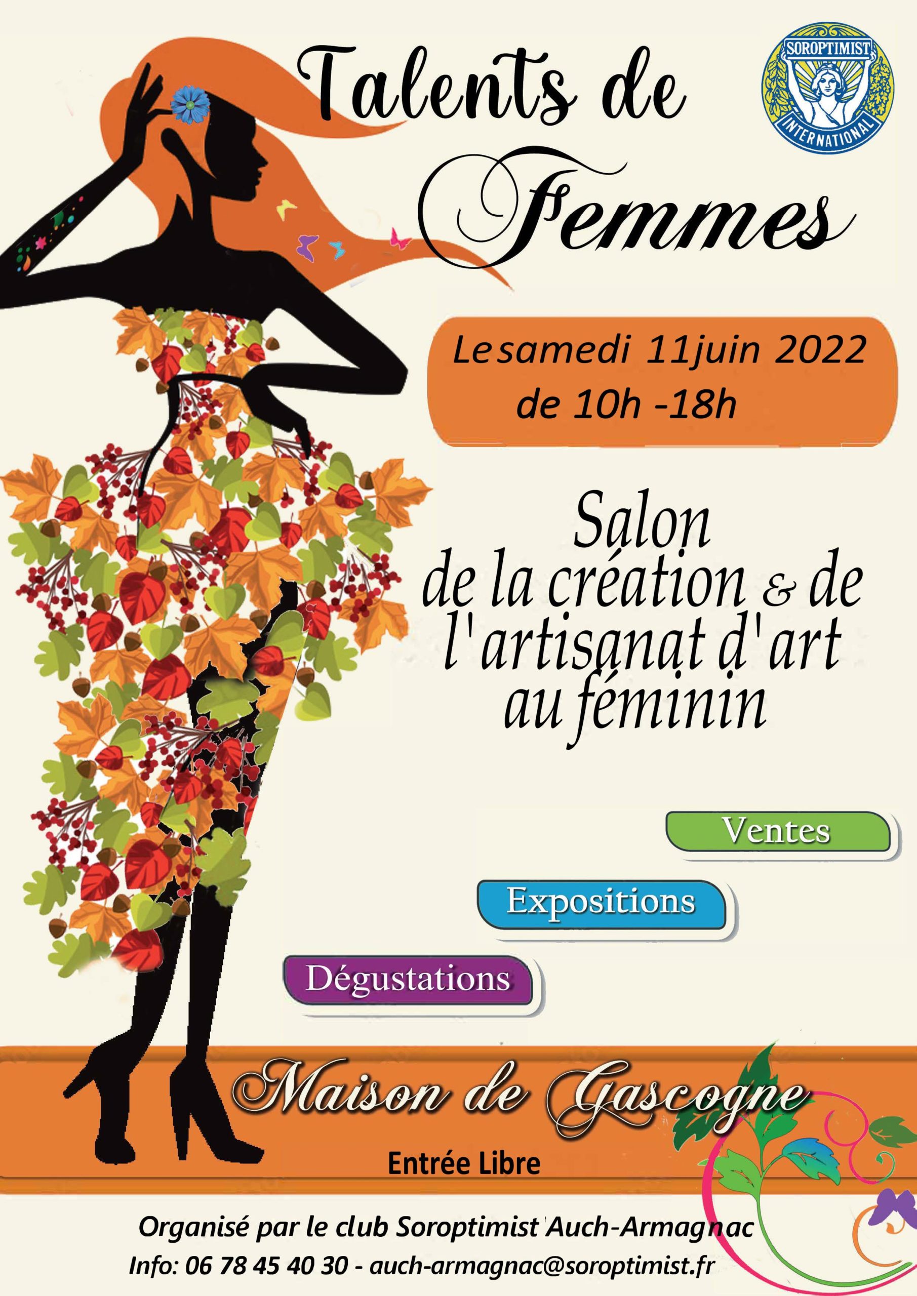 Auch Soroptimist AFFICHE STD SAMEDI 11 6 2022